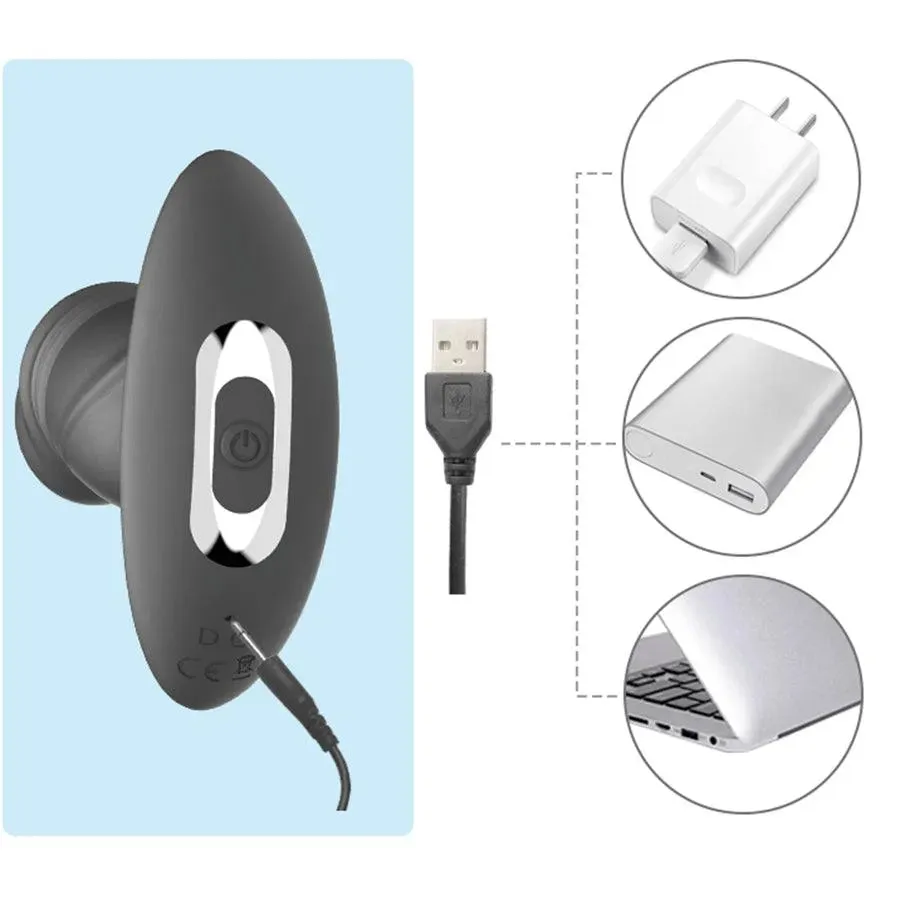 Remote Control Thrusting Prostate Massager for Anal Game
