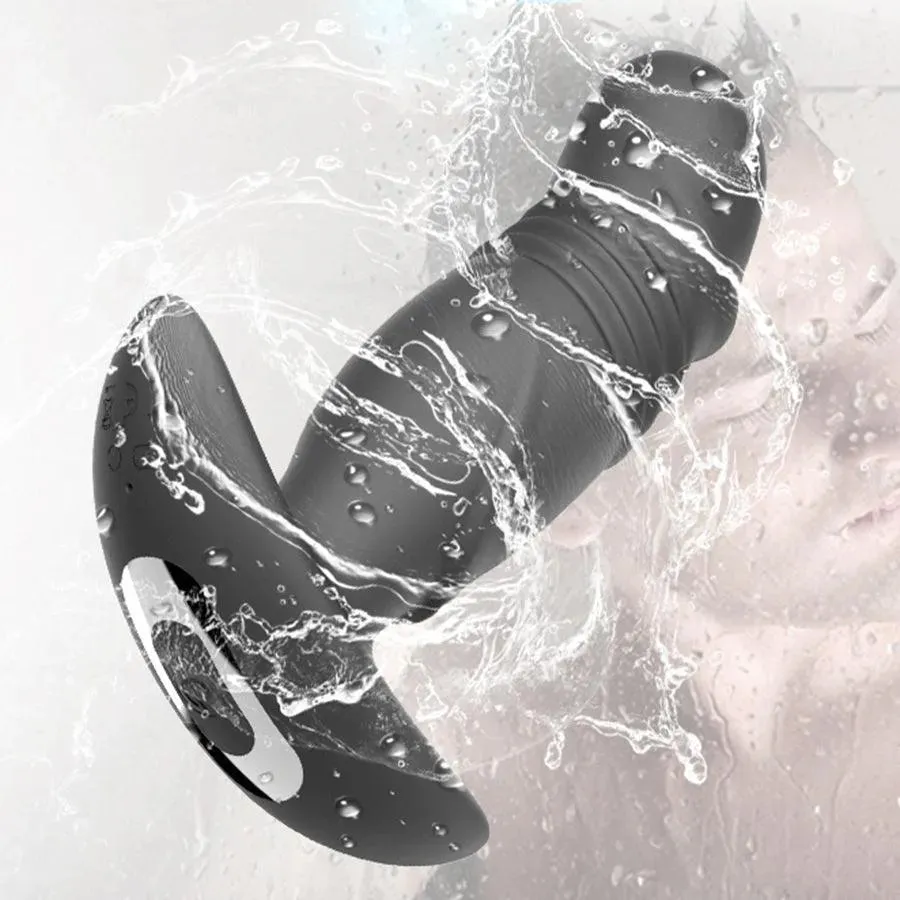 Remote Control Thrusting Prostate Massager for Anal Game