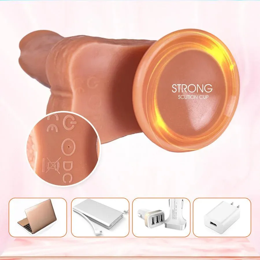 Remote Control Thrusting Rabbit Dildo