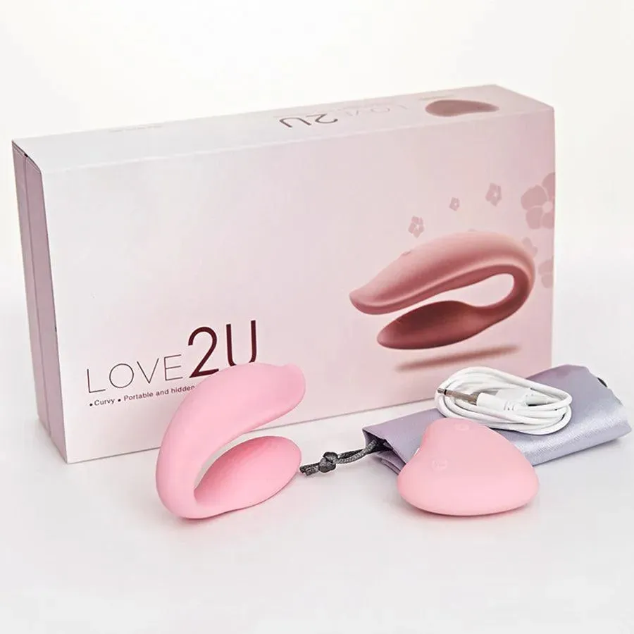 Remote Control U-Shaped Couples Vibrator