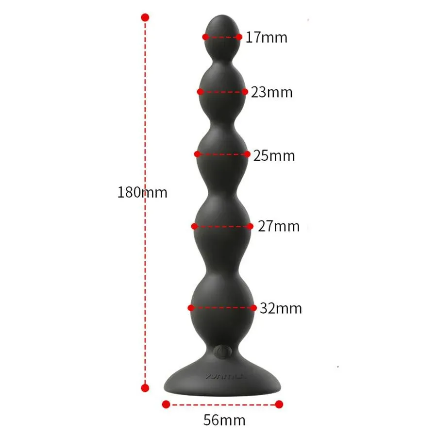 Remote Control Vibrating Anal Plug Toy