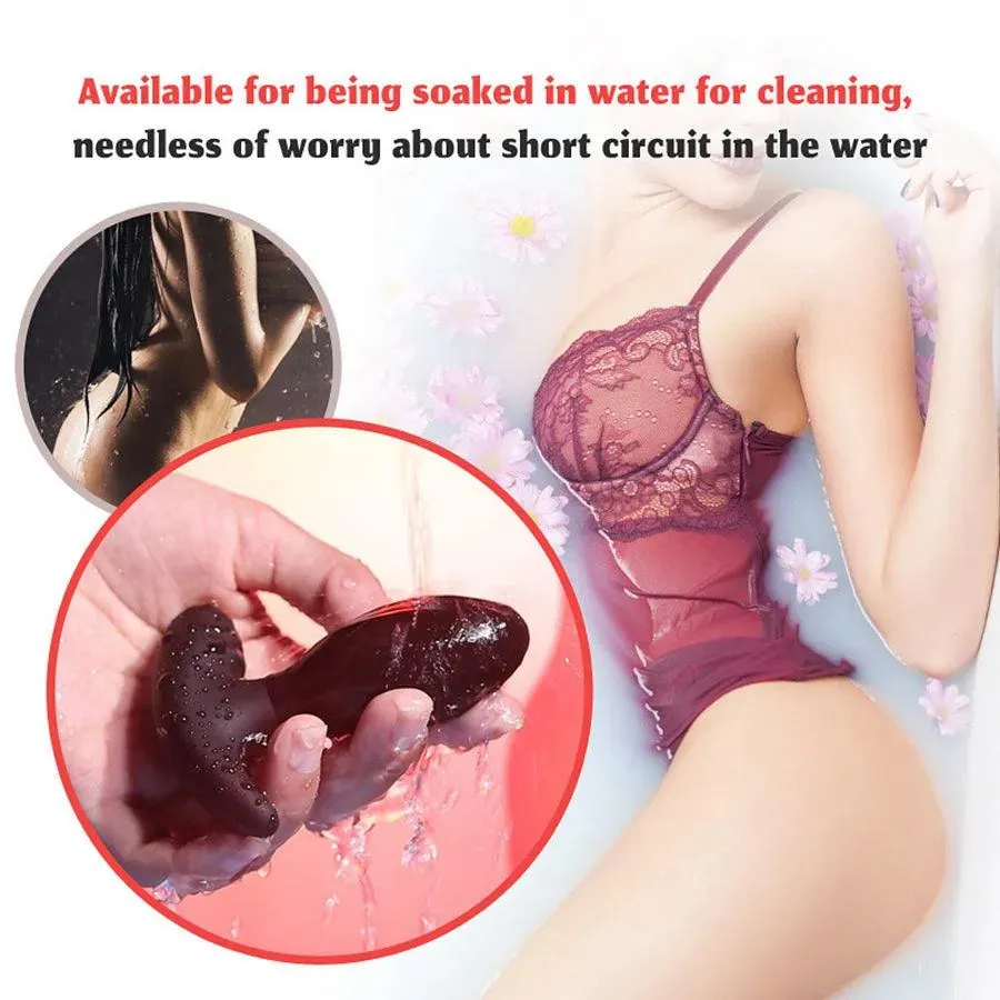 Remote Control Vibrating Butt Plug for Anal Game