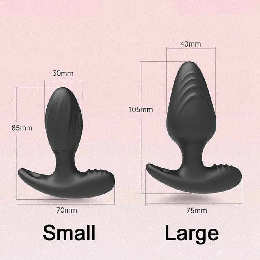 Remote Control Vibrating Butt Plug for Anal Game