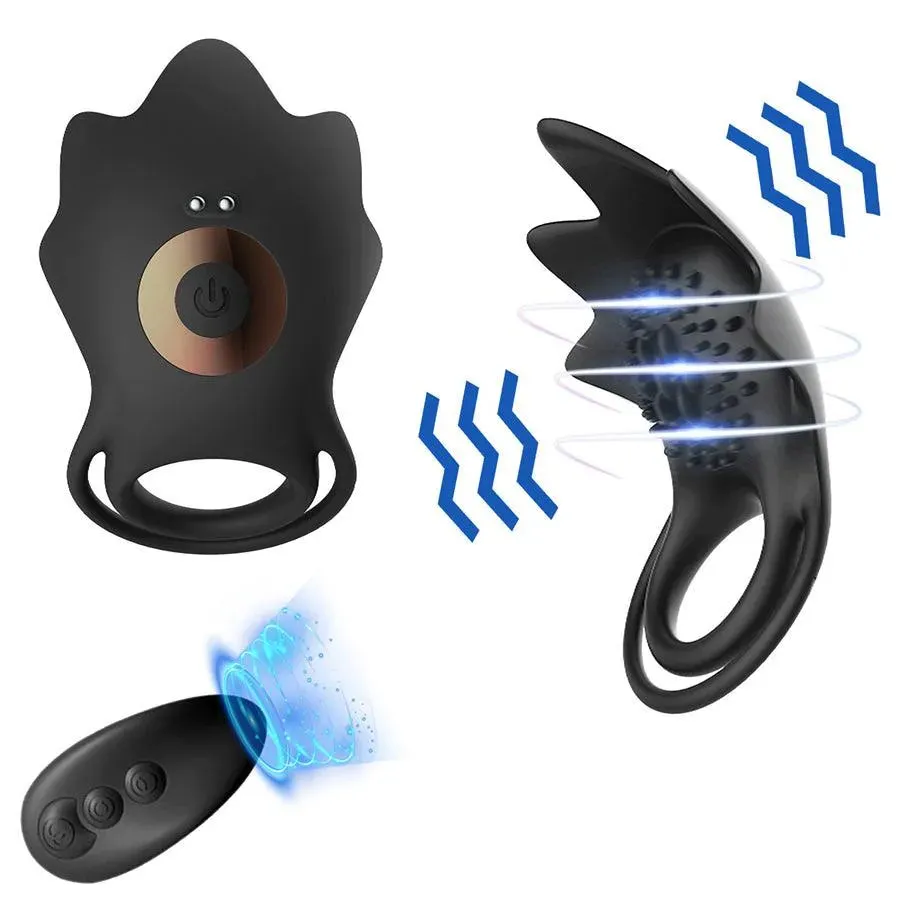 Remote Control Vibrating Dick Ring