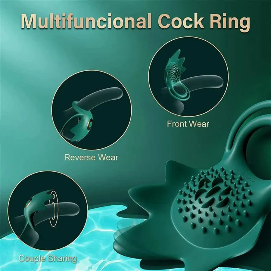 Remote Control Vibrating Dick Ring