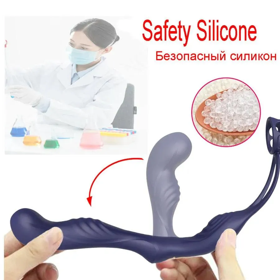 Remote Control Vibrating Prostate Stimulator for Men