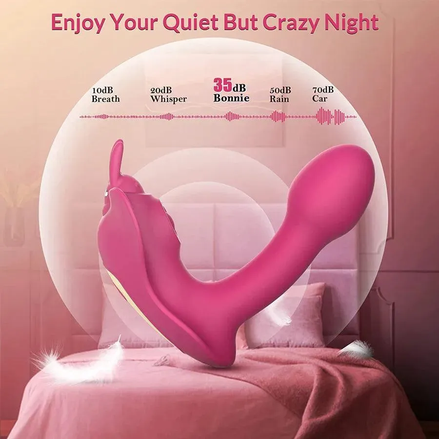 Remote Control Wearable Flapping Pany Vibrator