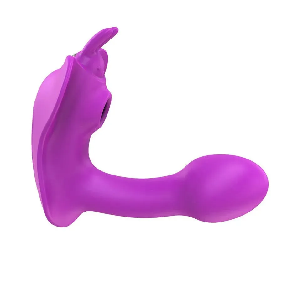 Remote Control Wearable Flapping Pany Vibrator