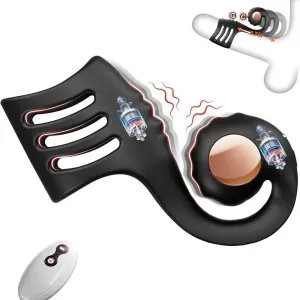 Remote Seahorse Vibrating Penis Ring