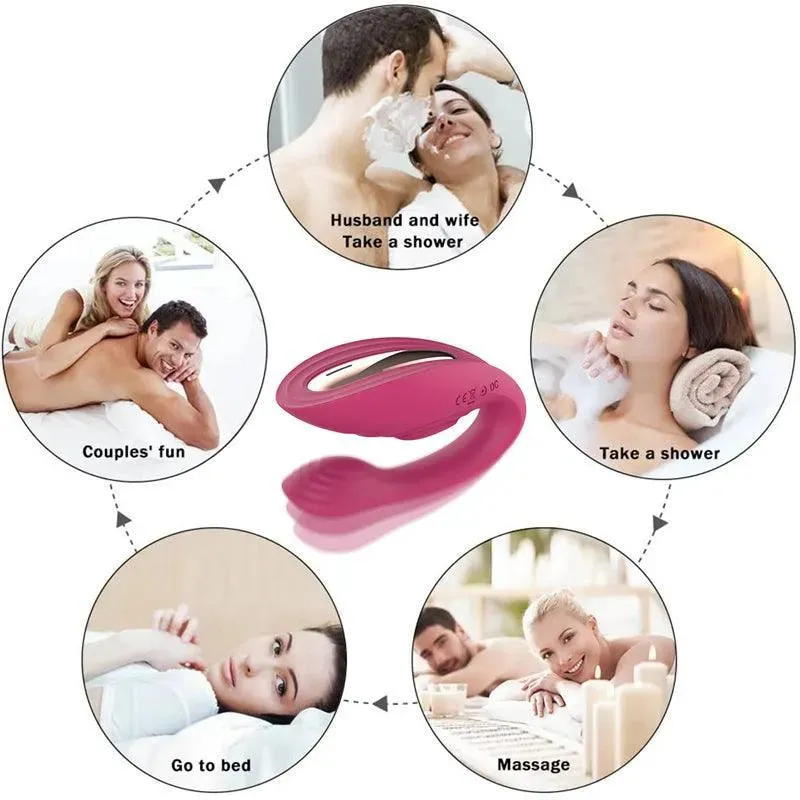 Remote Sucking Vibrator Sex Toy for Couples