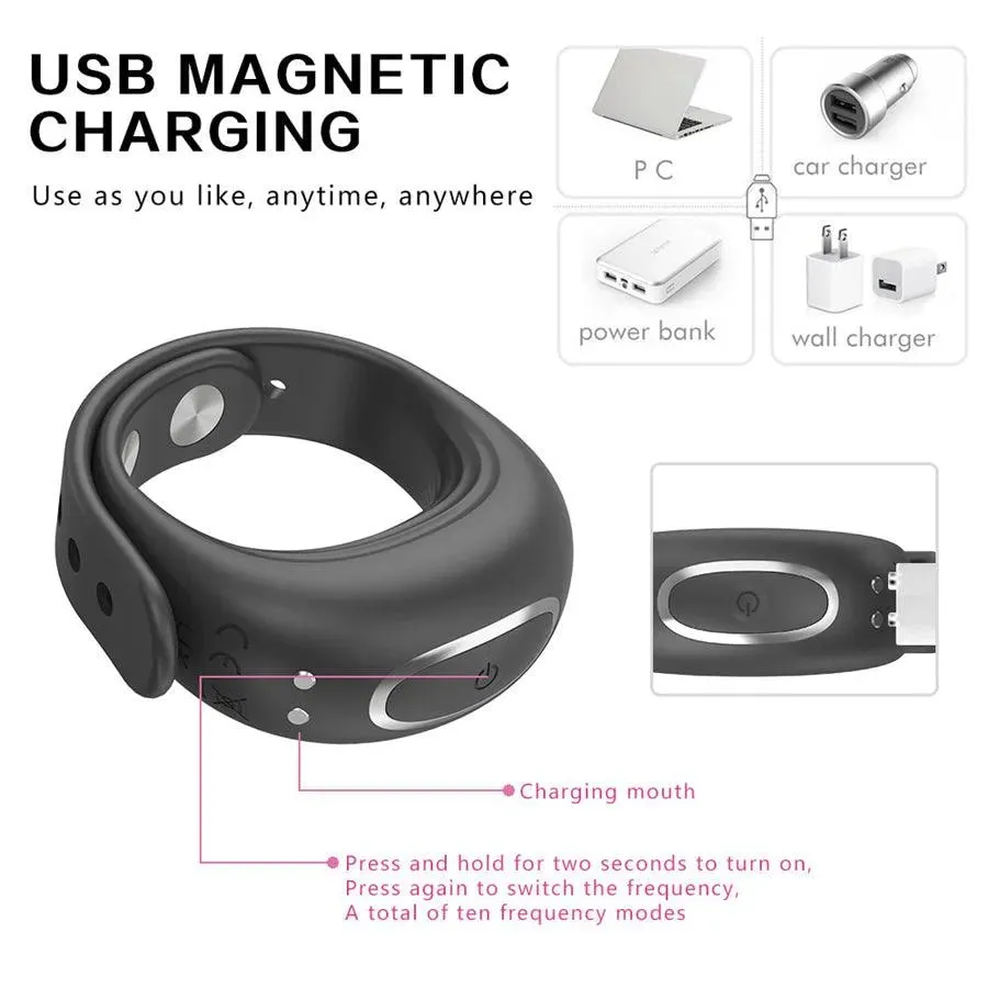 Revolutionary Remote Cock Ring with Vibrating Features