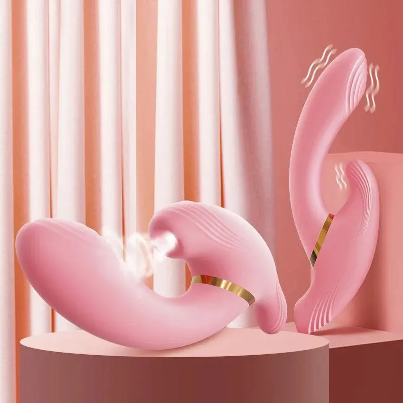 Rotatable Rabbit Sucking Vibrator Sex Toy for Women