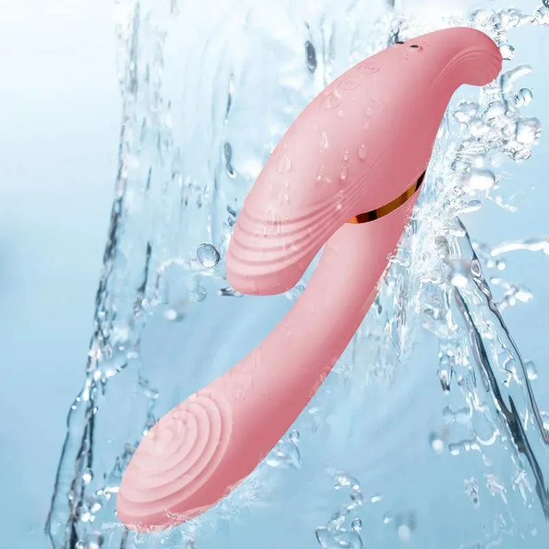 Rotatable Rabbit Sucking Vibrator Sex Toy for Women