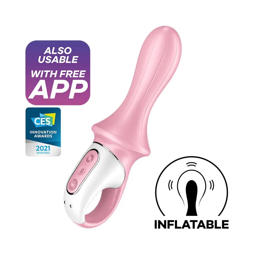 Satisfyer - Air Pump App-Controlled Booty 5 Prostate Massager (Pink)