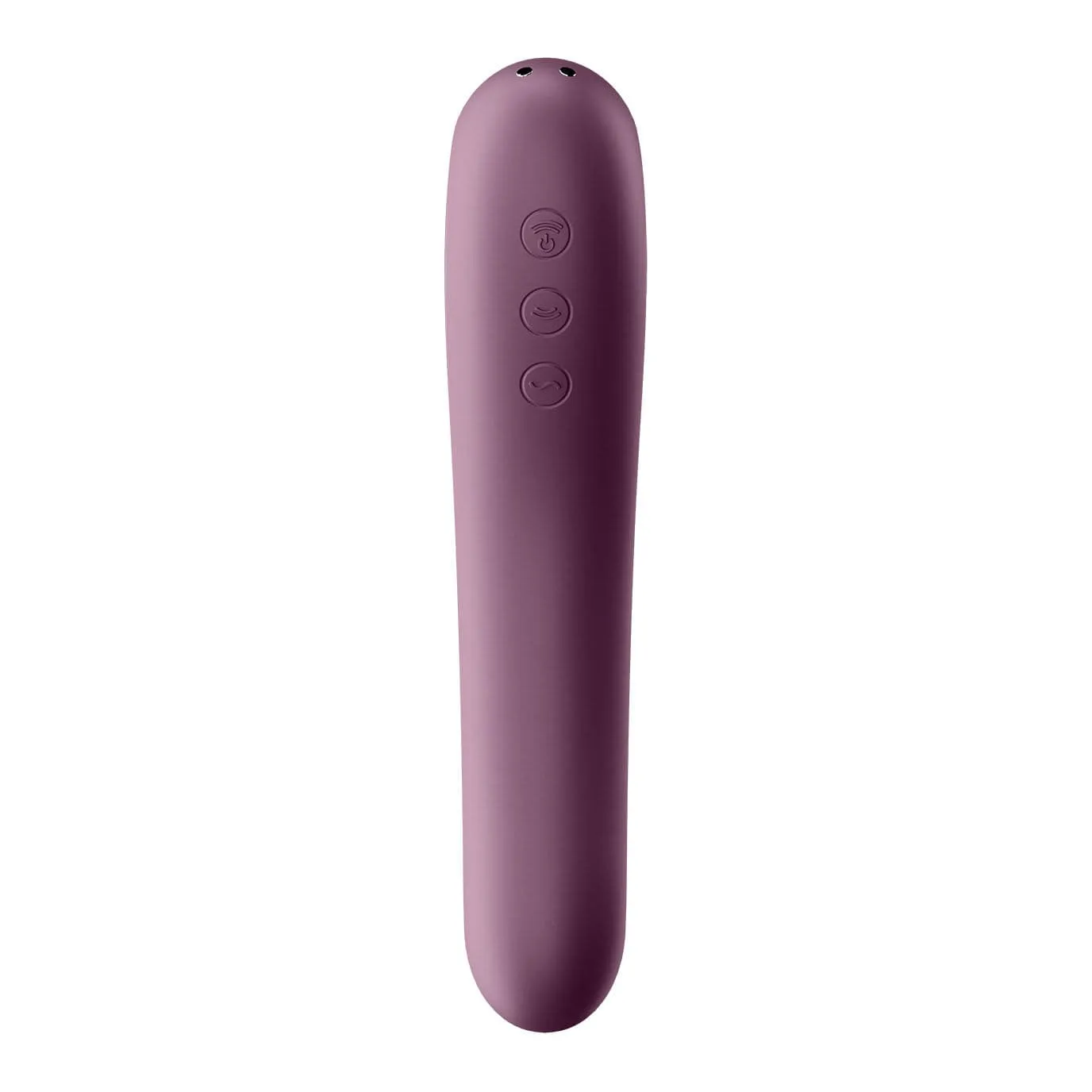 Satisfyer - Dual Kiss Insertable Air Pulse Vibrator Clitoral Air Stimulator