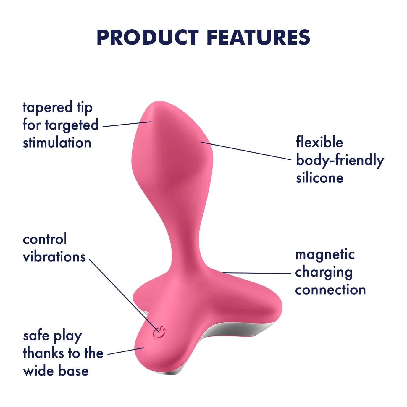 Satisfyer - Game Changer Genderless Vibrating Anal Plug