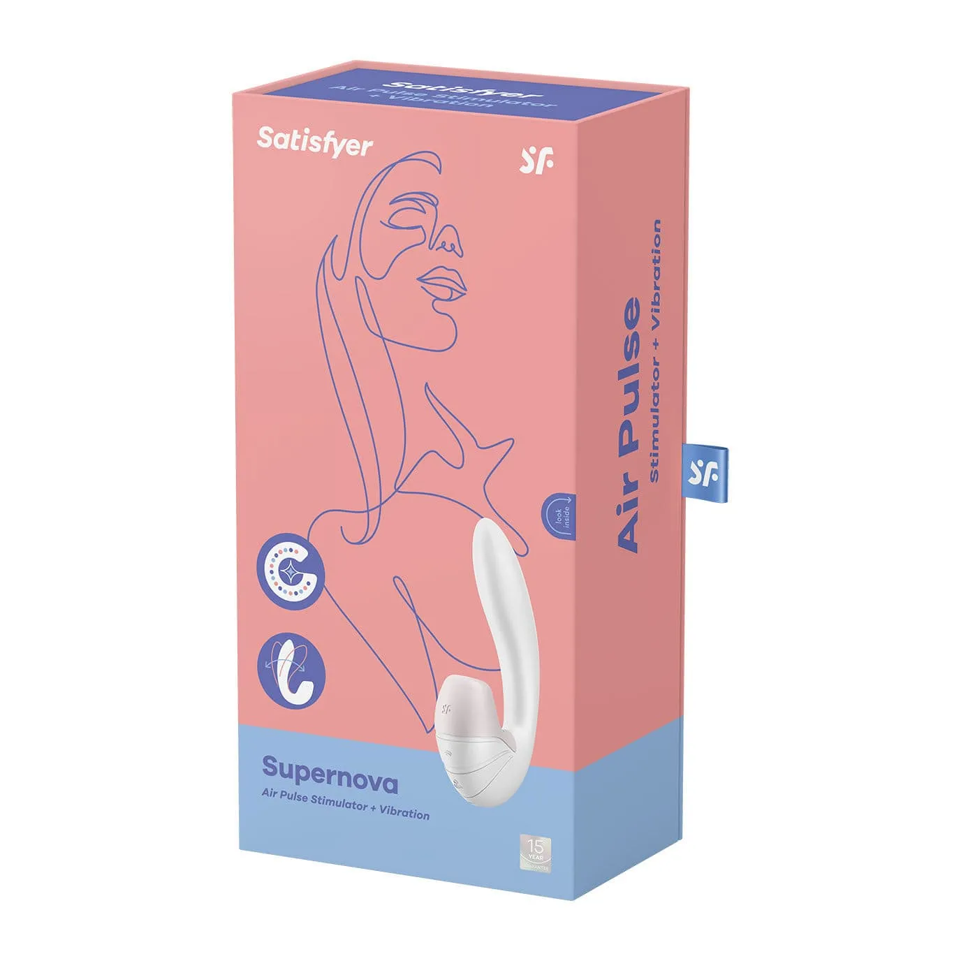 Satisfyer - Supernova Clitoral Air G Spot Dual Stimulator