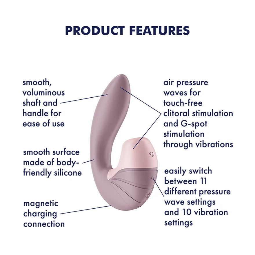 Satisfyer - Supernova Clitoral Air G Spot Dual Stimulator
