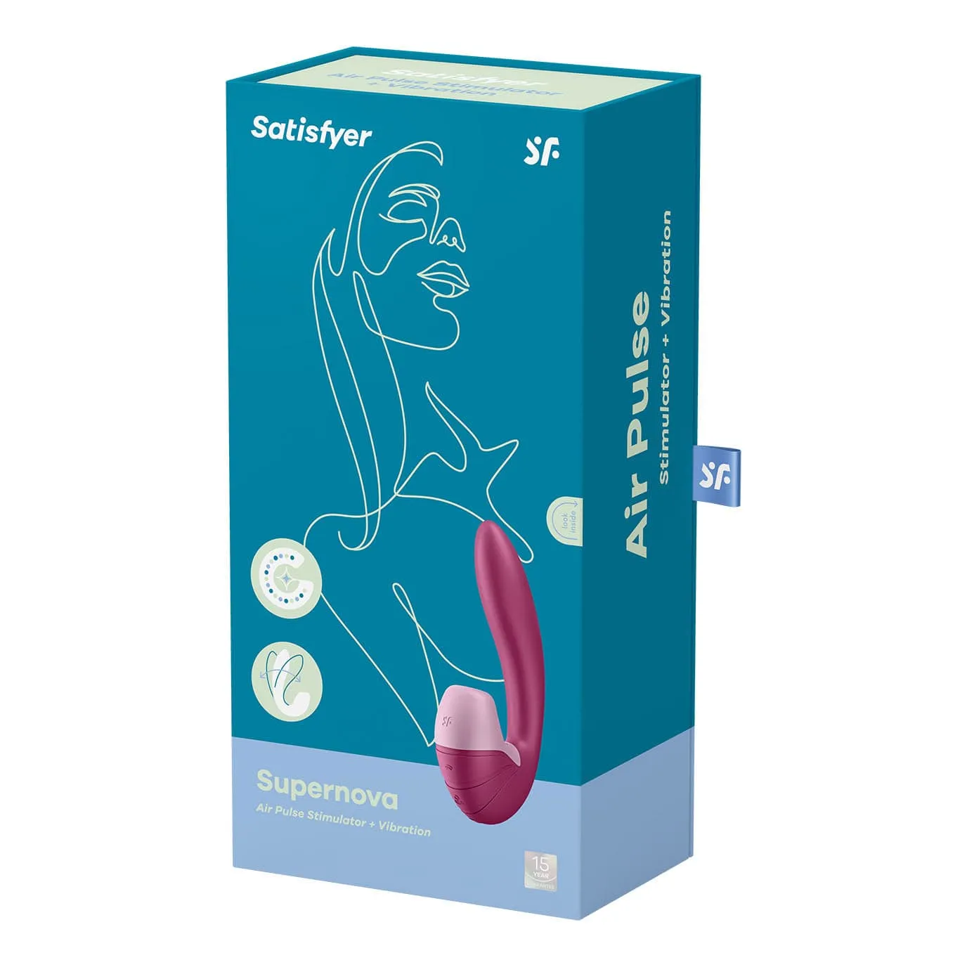 Satisfyer - Supernova Clitoral Air G Spot Dual Stimulator