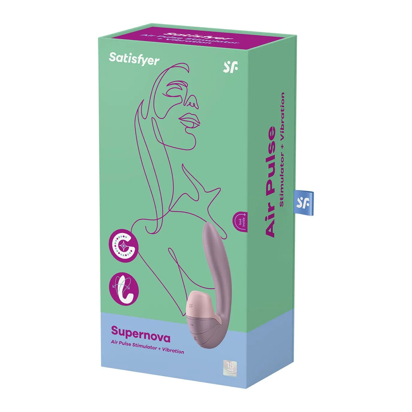 Satisfyer - Supernova Clitoral Air G Spot Dual Stimulator