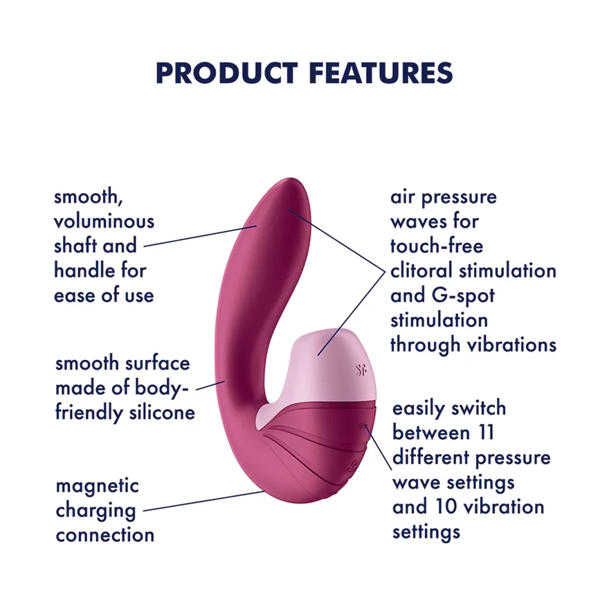 Satisfyer - Supernova Clitoral Air G Spot Dual Stimulator