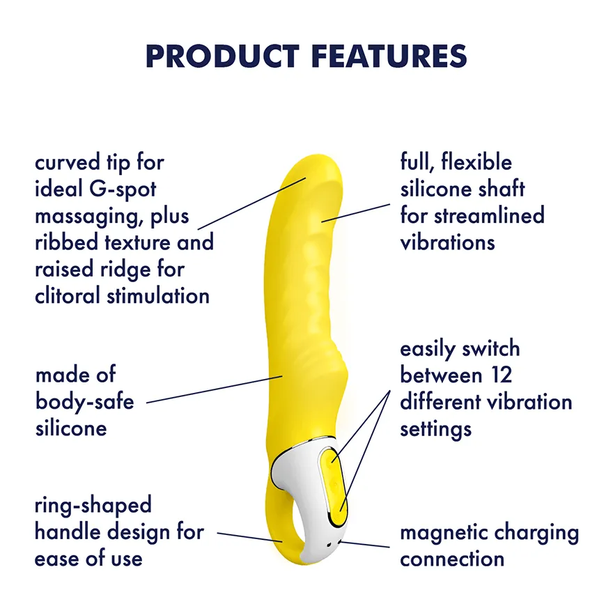 Satisfyer - Yummy Sunshine G Spot Vibrator (Yellow)