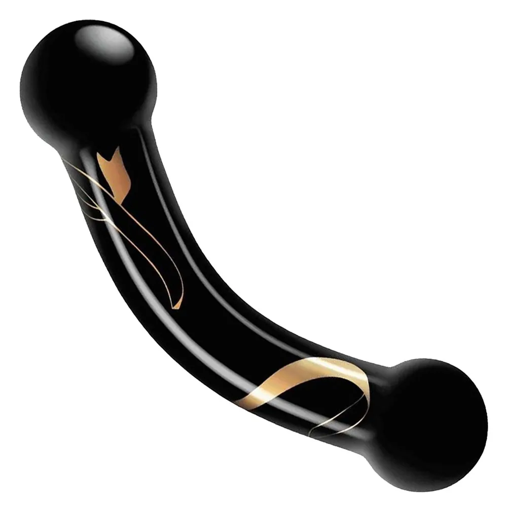 Secret Kisses 5.5" Handblown Double-Ended Glass Dildo