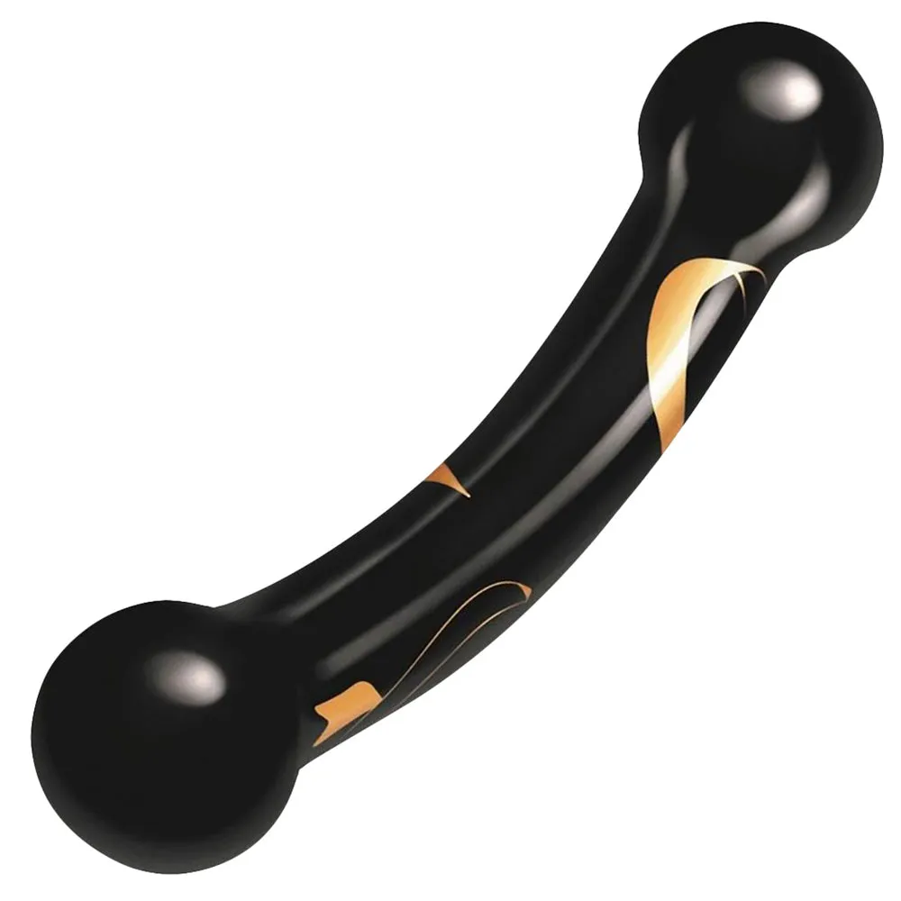 Secret Kisses 5.5" Handblown Double-Ended Glass Dildo