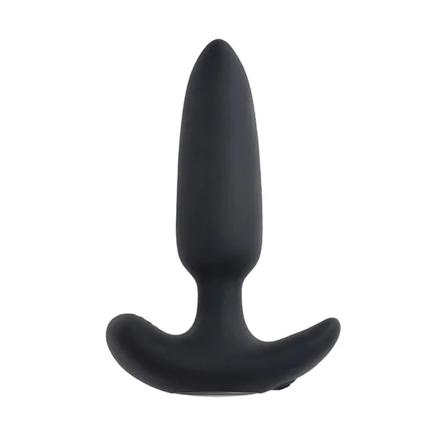 Selopa - Black Beauty Remote Control Vibrating Anal Plug (Black)