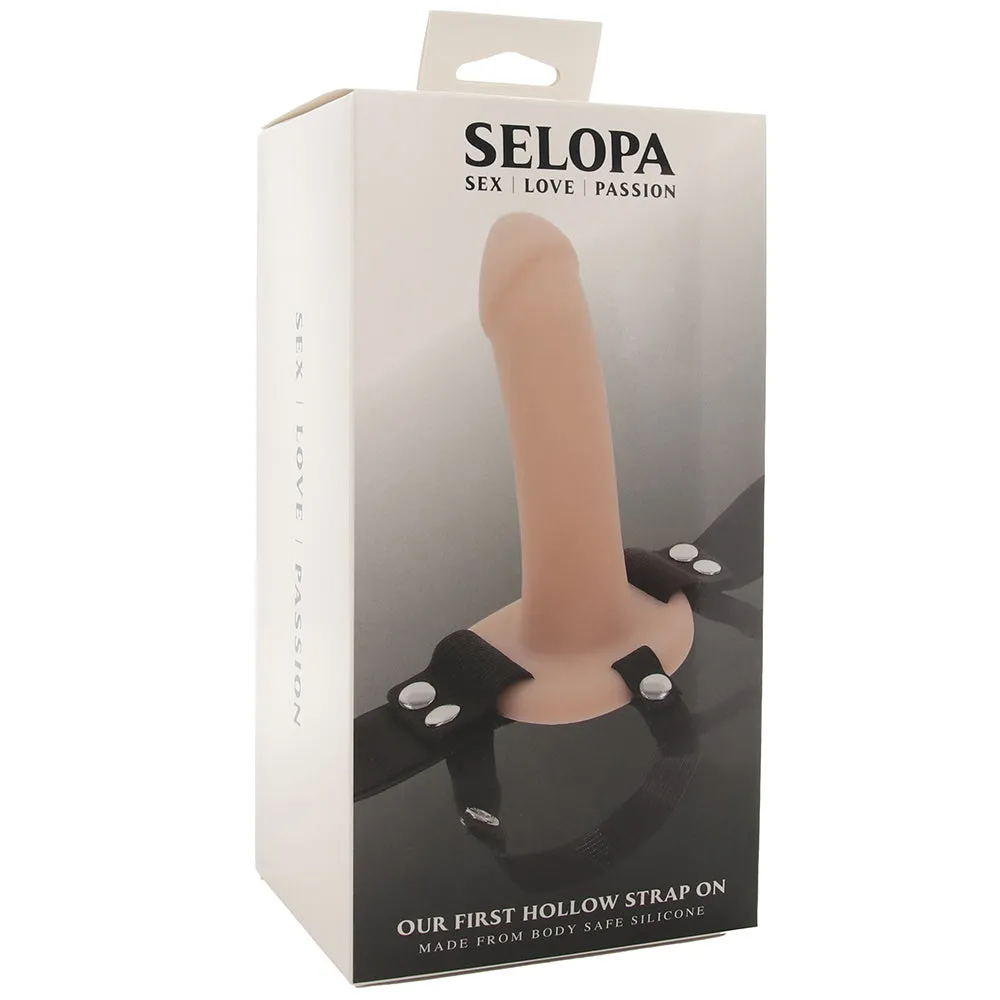 Selopa Our First Hollow Strap-On in Light