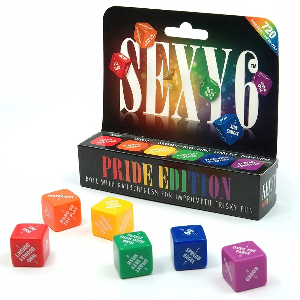 Sexy 6 Dice Game - Pride Edition