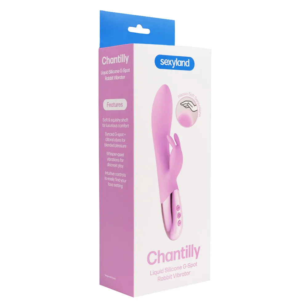 Sexyland Chantilly Liquid Silicone G-Spot Rabbit Vibrator