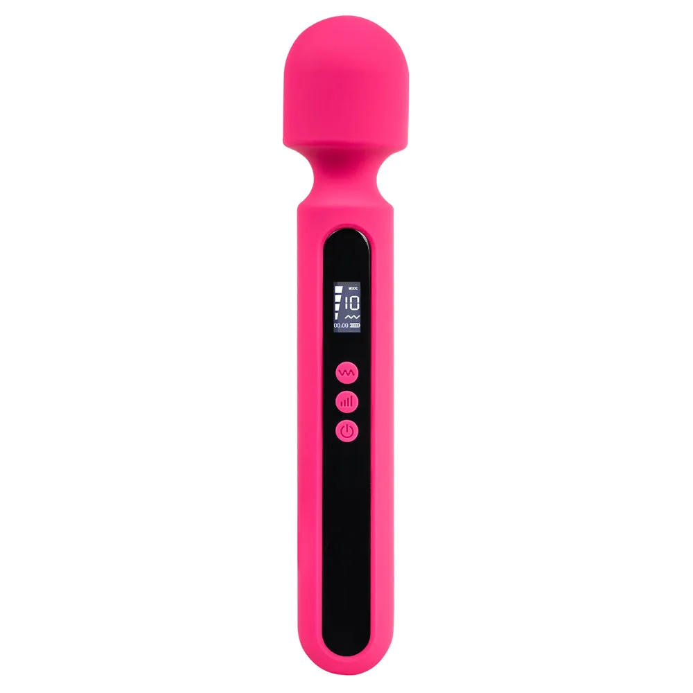 Sexyland Dynamo Super-Power Wand Vibrator With LED Display - Large