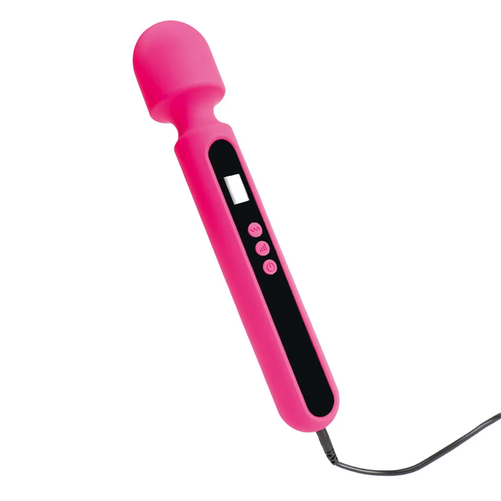 Sexyland Dynamo Super-Power Wand Vibrator With LED Display - Large