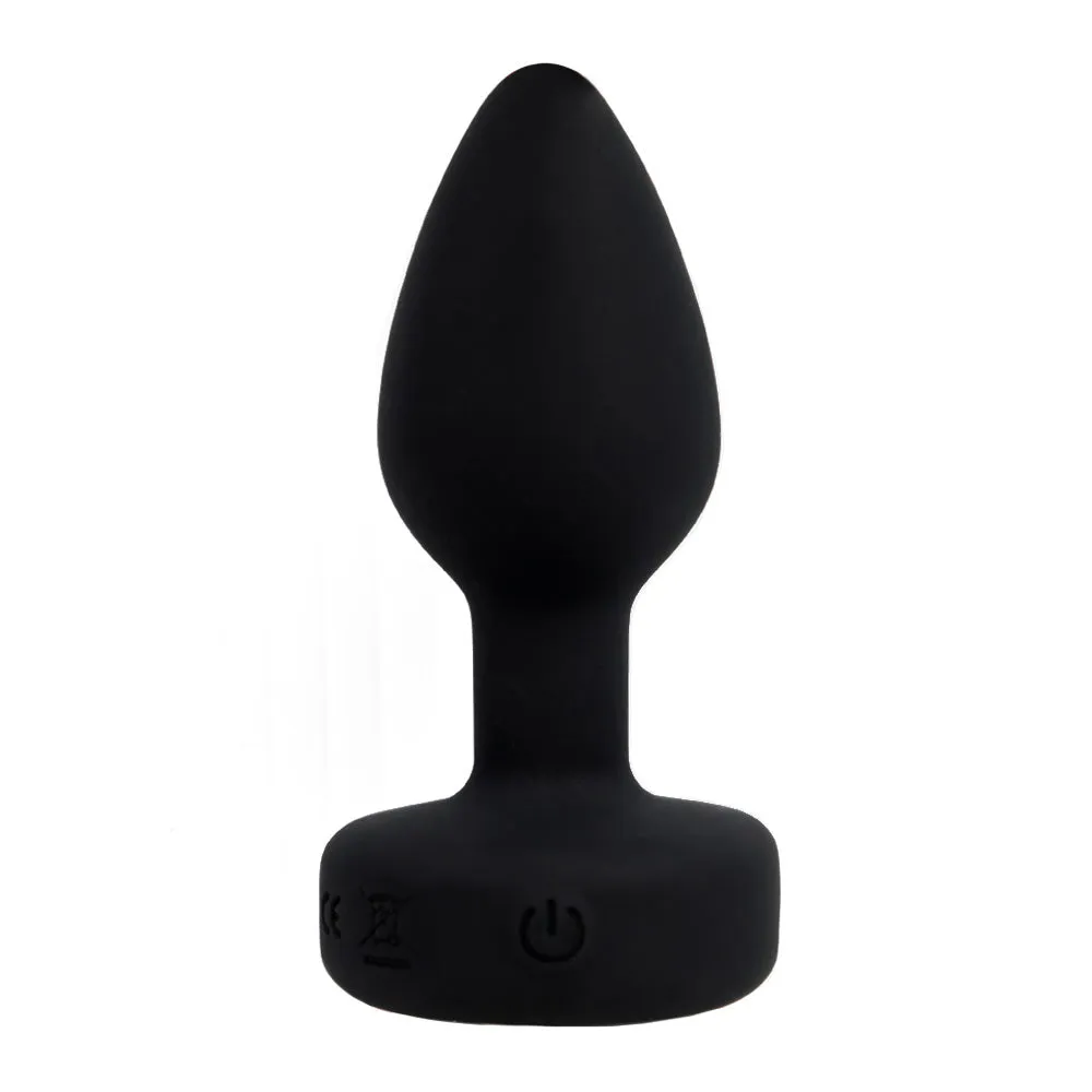 Sexyland Glamour Remote Control Vibrating Gem Butt Plug - Large