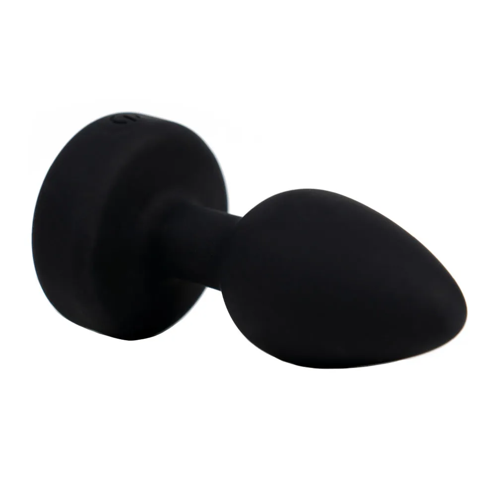 Sexyland Glamour Remote Control Vibrating Gem Butt Plug - Large