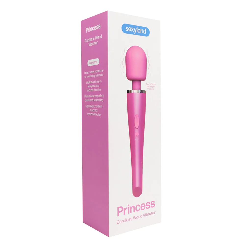 Sexyland Princess Cordless Wand Vibrator