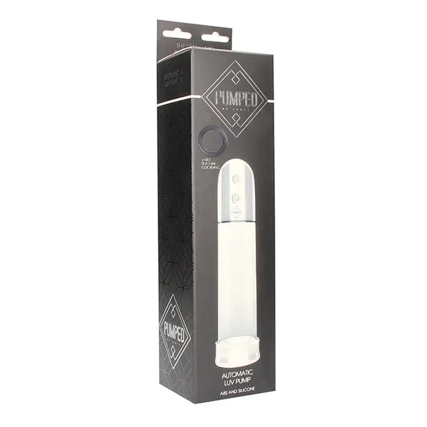 Shots - Pumped Automatic Transparent Luv Penis Pump (Clear)