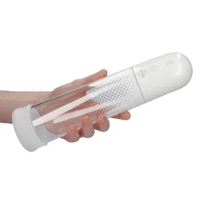 Shots - Pumped Automatic Transparent Luv Penis Pump (Clear)