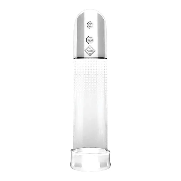 Shots - Pumped Automatic Transparent Luv Penis Pump (Clear)