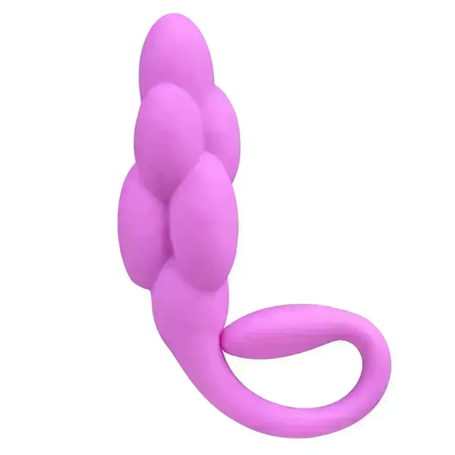 Silicone Anal Plug Vibrator