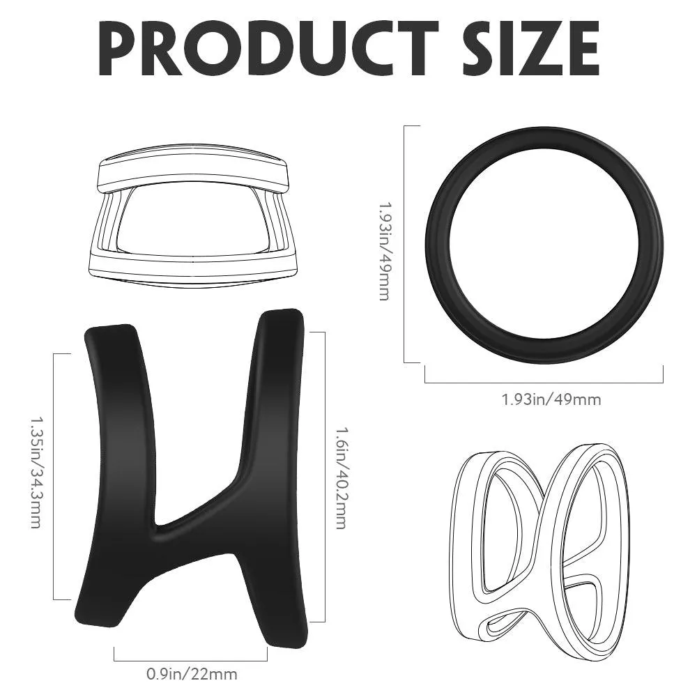 Silicone Cock Ring Eerection Aid Enhancing Premature Ejaculation Toys