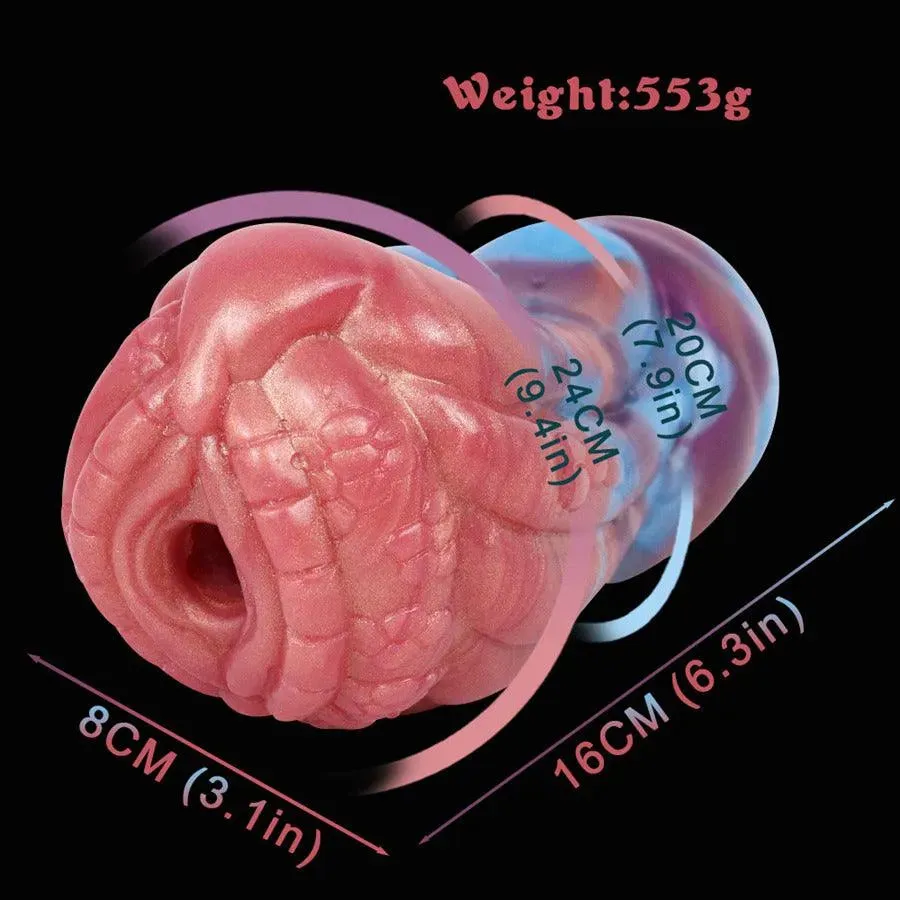 Silicone Dragon Fake Pussy for Men
