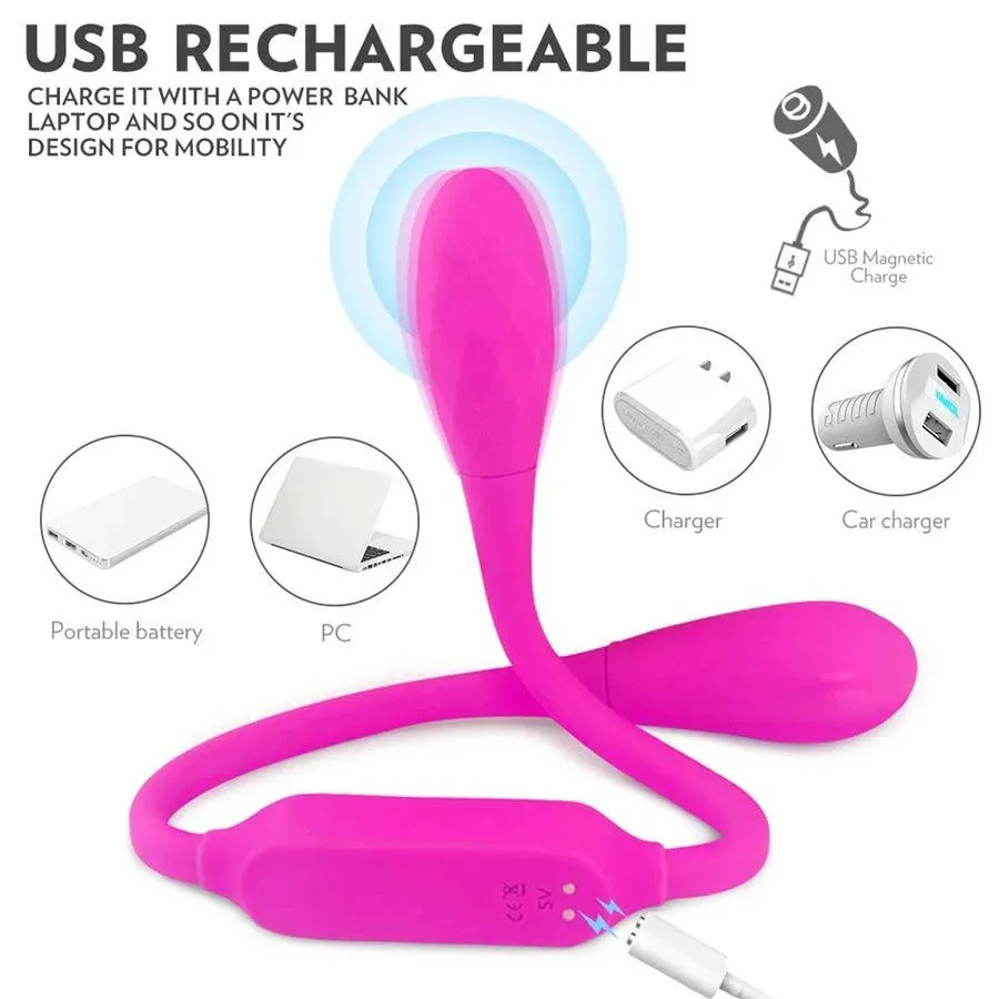 Silicone Dual Head Lesbian Vibrator
