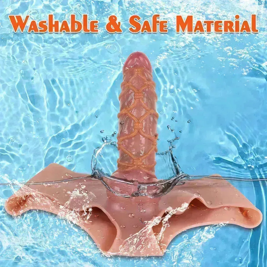 Silicone Realistic Hollow Dildo