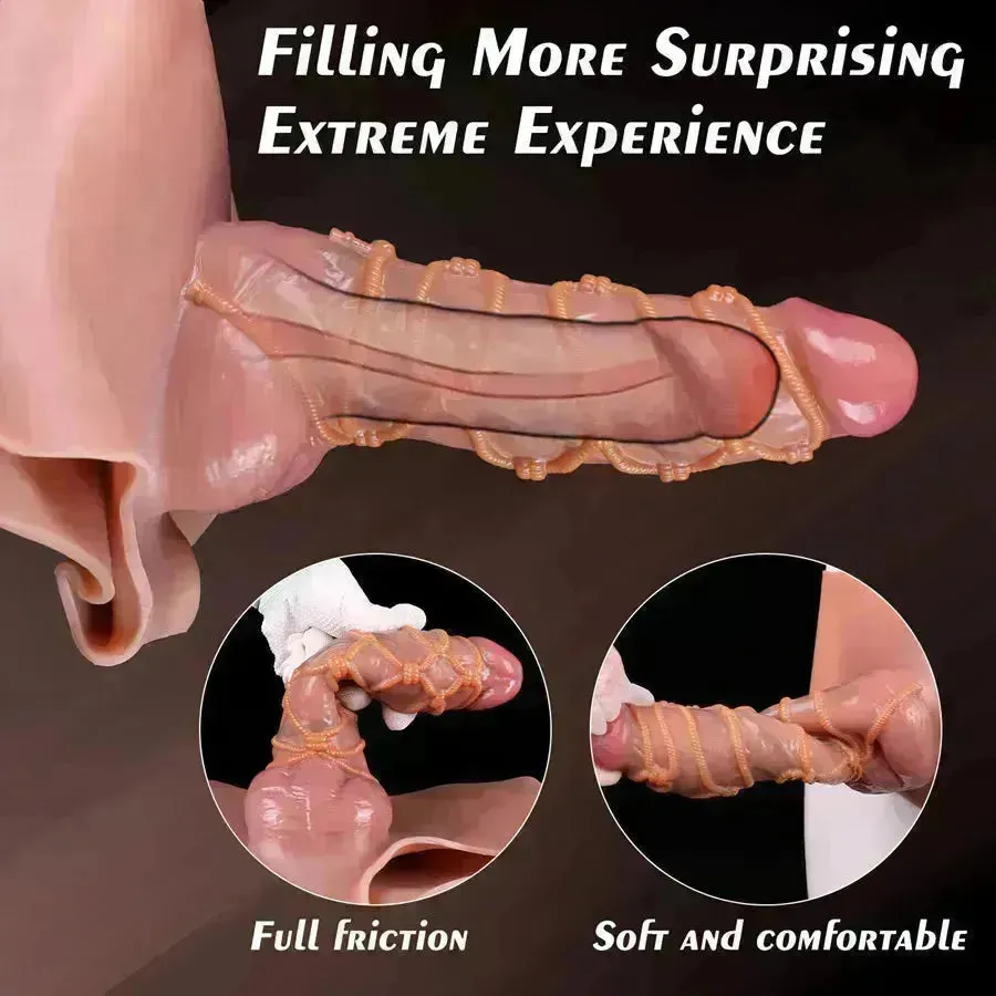 Silicone Realistic Hollow Dildo