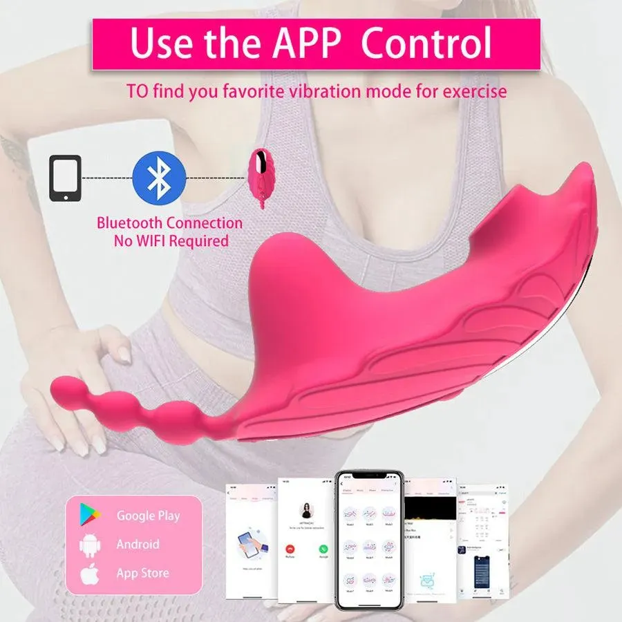 Smart APP Controlled Butterfly Vibrator