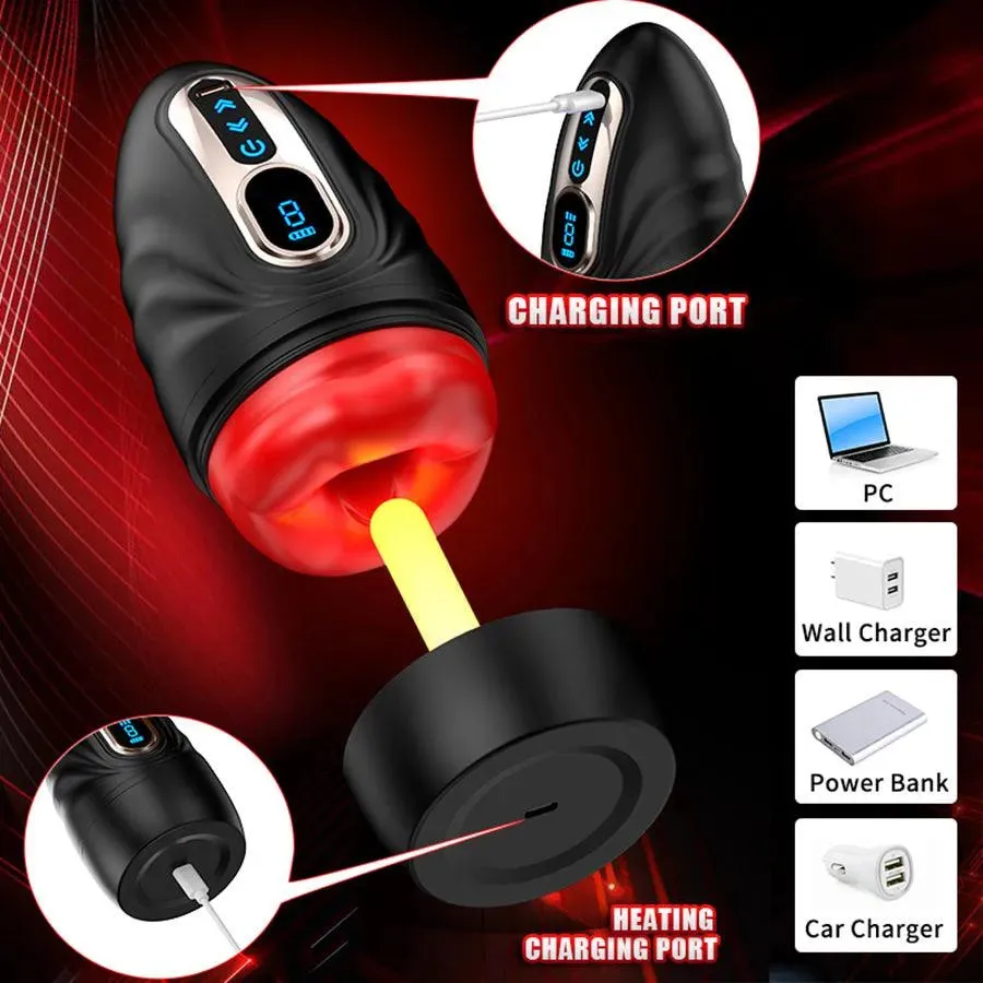 Smart Heating Male Penis Vibrator