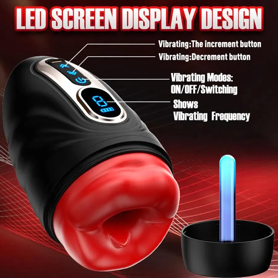 Smart Heating Male Penis Vibrator