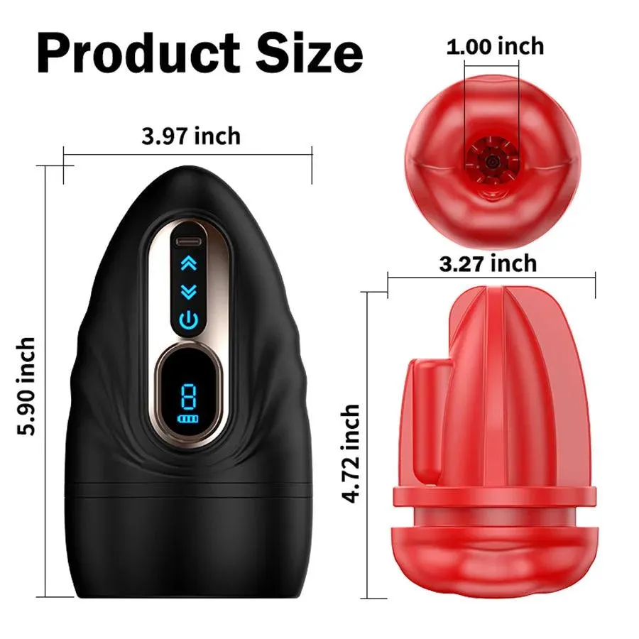 Smart Heating Male Penis Vibrator